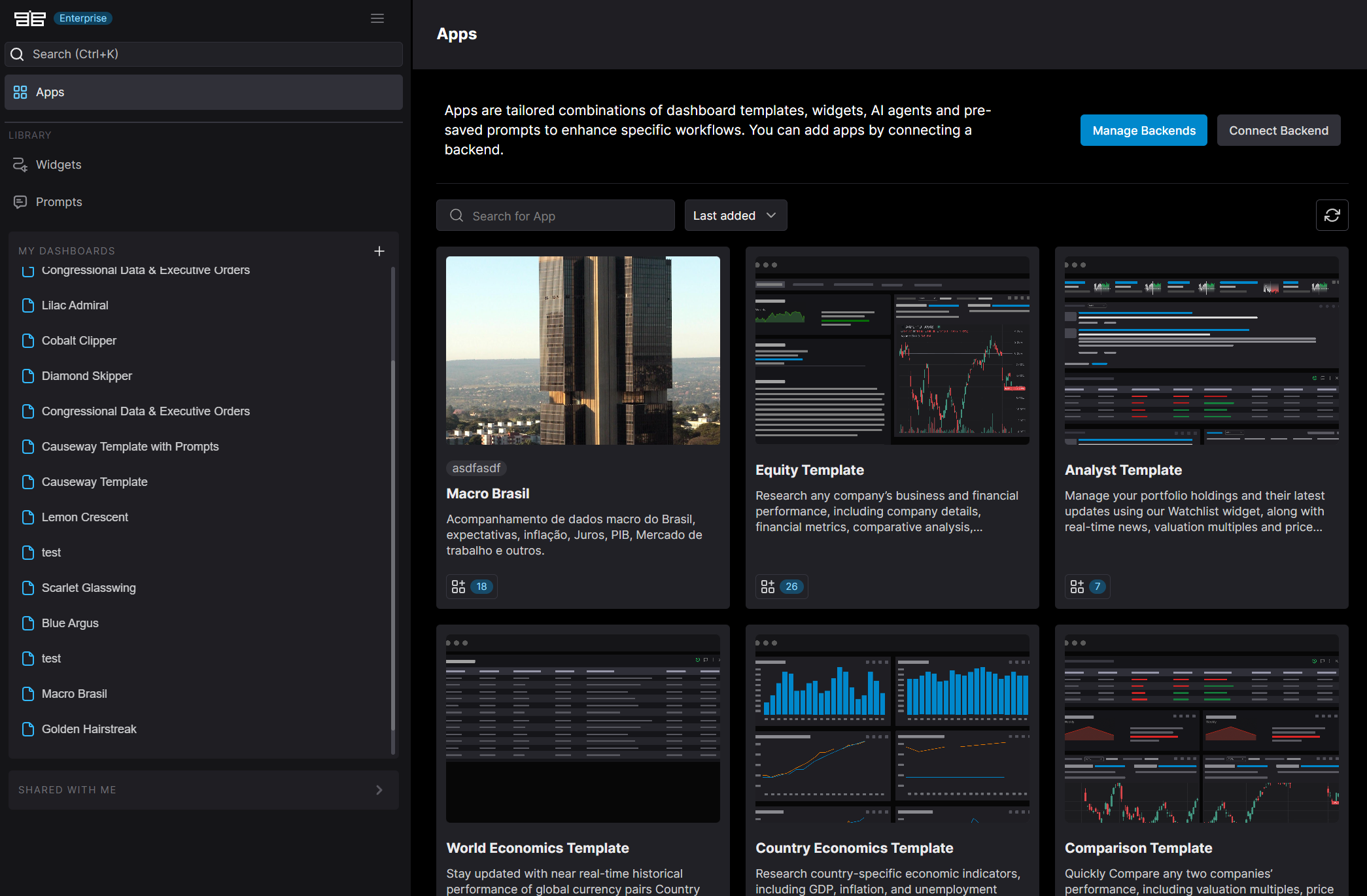 Backend Setup Notification