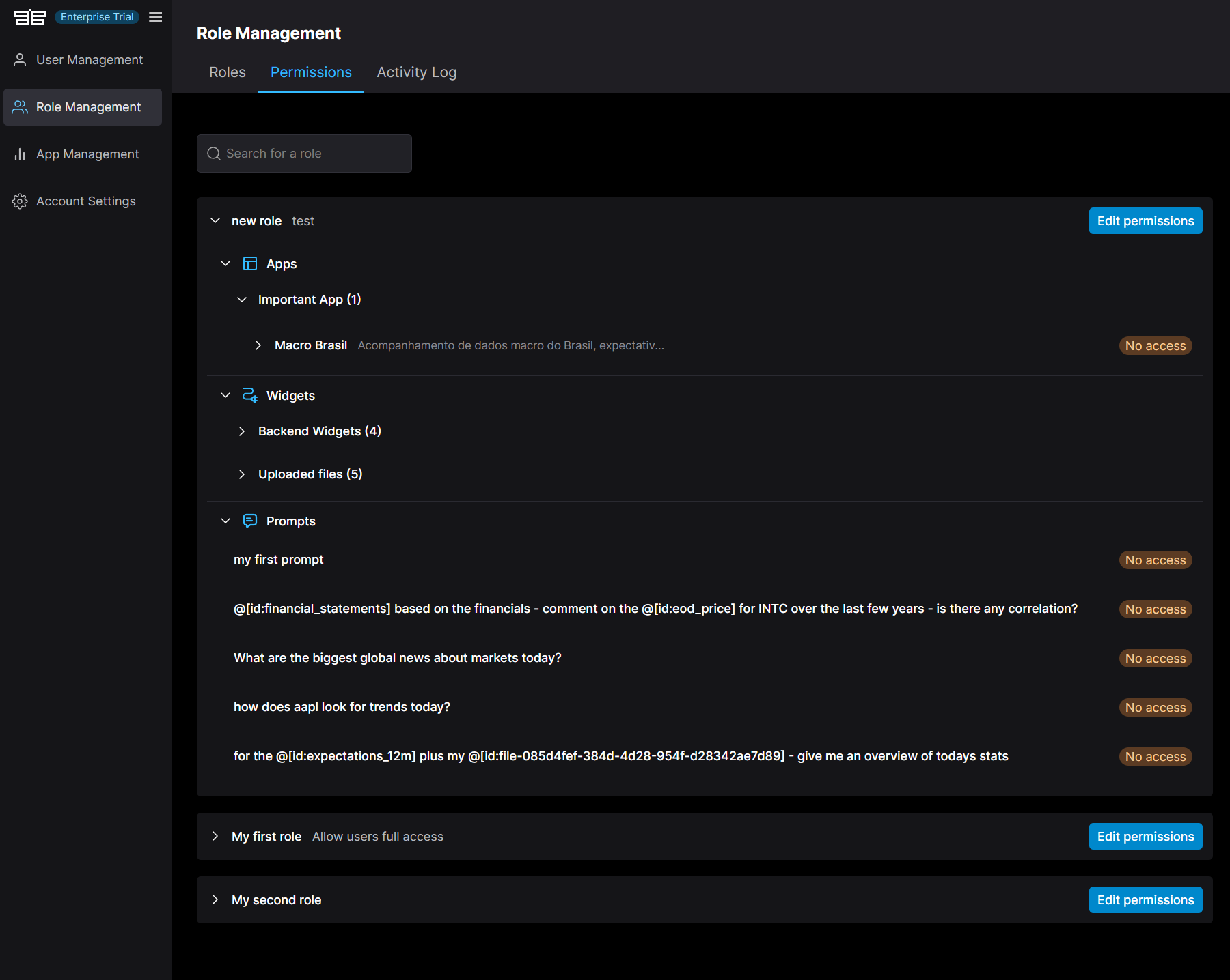 Permissions Overview